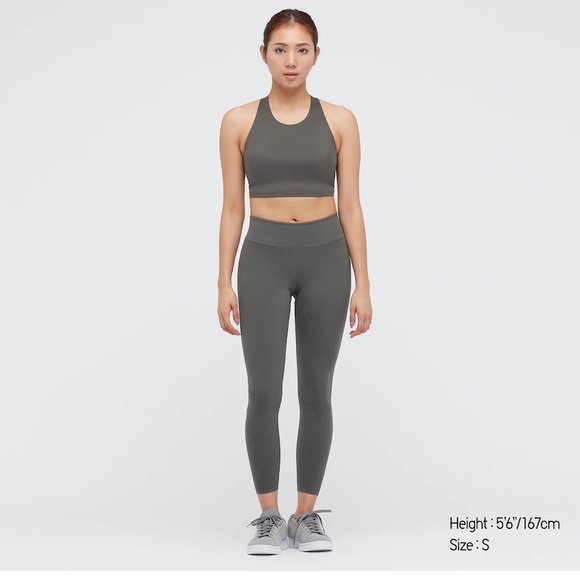 2/$30 Uniqlo UV Soft Leggings in Gray - Picture 1 of 4